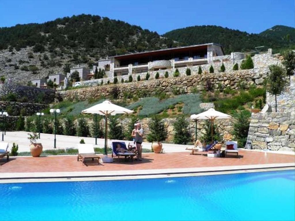 Lefkoritis Resort Askifou Sfakia Petrés 外观 照片